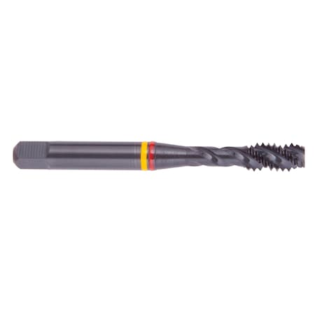 Regal Cutting Tools Spiral Flute Tap, 1/2"-13, 3 Flutes, Black Oxide 032020AS